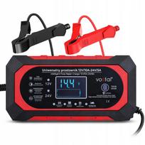 Automatinis akumuliatoriaus įkroviklis su LCD, 12V/24V, 10A