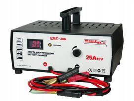 Akumuliatoriaus įkroviklis STEF-POL EST-306, 12V, 25A, 70–250Ah