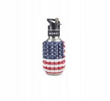 Vandens butelis su masažiniu voleliu MOBOT FIRECRACKER 0,5 l, USA Flag
