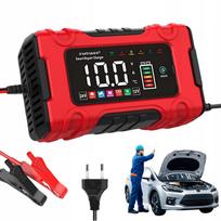 Automobilio akumuliatoriaus įkroviklis su LCD, 12V/24V, su remonto funkcija