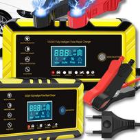 Akumuliatoriaus įkroviklis su LCD, 12V, 6A, remonto funkcija