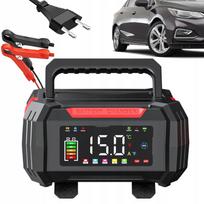 Akumuliatorių įkroviklis 12V/24V, 15A/8A, 9 pakopų, LiFePO4, AGM, GEL apsauga
