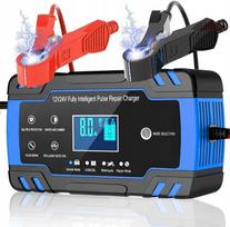 Automatinis automobilio akumuliatoriaus lygintuvas 12V/24V su taisymo funkcija