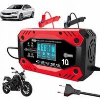 Automatinis automobilio akumuliatoriaus įkroviklis 12V/24V su remonto funkcija