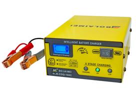 Akumuliatorių įkroviklis W417, 15A, 6V/12V, su LCD ekranu, 6–200Ah baterijoms