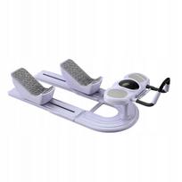 Pilates treniruoklis, kompaktiškas, violetinės spalvos
