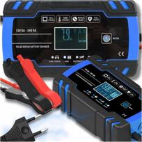 Automatinis akumuliatoriaus įkroviklis su taisymo funkcija, 12V/24V baterijoms