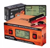 Akumuliatorių įkroviklis Kraft&Dele KD1919, 0–10A, 3–150Ah, su mikroprocesoriumi