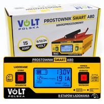 Automatinis automobilio akumuliatoriaus įkroviklis ir remontas, 6V/12V, 15A