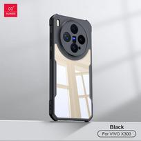 XUNDD Case For VIVO X300 Pro X300 Ultra Shockproof Airbag Cover with Magnetic Stand Kickstand PC+TPU Clear Funda Capinha Pc + tpu&vivo X300 gray