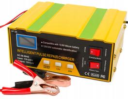 Automatinis akumuliatoriaus įkroviklis 12V/24V su remonto funkcija