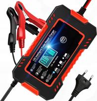 Akumuliatorių įkroviklis su LCD ekranu, 12V 6A, automatinis, su atkūrimo funkcija
