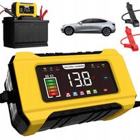 Automatinis akumuliatoriaus įkroviklis su LCD, 12V/24V, 15A