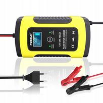 Automobilinis akumuliatoriaus įkroviklis 12V LCD 5A