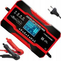 Akumuliatorių įkroviklis su LCD ekranu, 10A, 12V/24V, automatinis