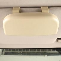 Akiniai Laikiklis Magnetinis Automobilio Saulės Skydelis Akinių Dėklas Organizatorius Laikymo Dėžutė beige