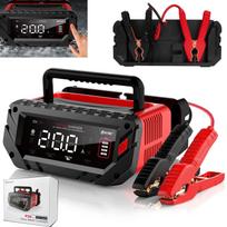 Automobilio akumuliatoriaus įkroviklis HTRC, 12 V/24 V, 20 A