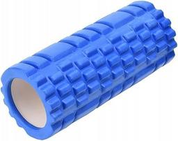 Pilates ir jogos masažinis volelis su kamuoliuku, 14x33 cm