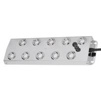 Ultrasonic Mist Maker 10 Head DC45-48V 1.5m Cable Length Ultrasonic Water Pond Fountain Fogger white