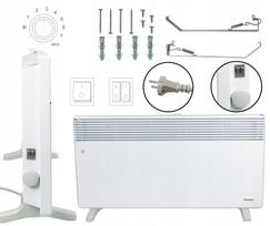 Elektrinis konvektorinis šildytuvas su termostatu EWX-2500W, IP20, 230V
