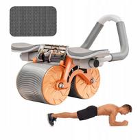 Pilvo raumenų treniruoklis su automatine grąža, iki 100 kg, su kilimėliu