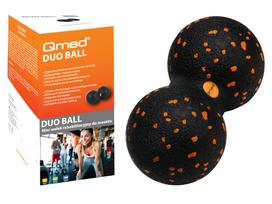 Raumenų masažuoklis QMED, dvigubas rutulys, 16x8 cm