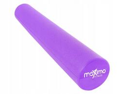 Putų masažo volelis Maximo Fitness 90 cm, violetinis, jogai ir pilatesui