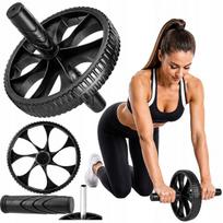 Pilvo raumenų treniruoklis FIZYO AB Wheel Roller
