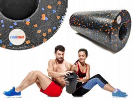 EPP putplasčio masažinis volelis jogai, pilatesui, Crossfit
