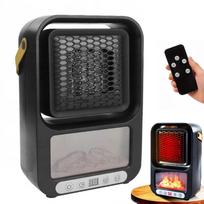 Elektrinis šildytuvas HEATER su nuotolinio valdymo pultu, saugus namams
