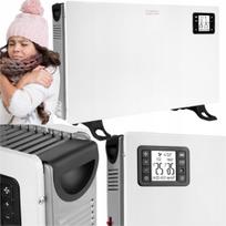 Elektrinis šildytuvas su LCD ekranu, termostatu, apsauga nuo užšalimo ir nuotolinio valdymo pultu