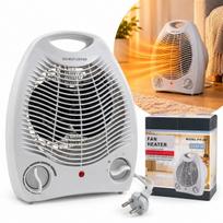 Elektrinis ventiliatorius šildytuvas 2000 W su termostatu, 2 galios lygiai