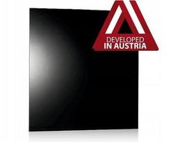 Infraraudonųjų spindulių šildymo panelė, juodas stiklas, 400 W