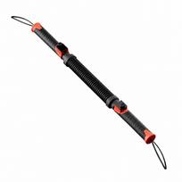 Reguliuojama raumenų treniruočių štanga, nešiojama, raudona, 30–50 kg