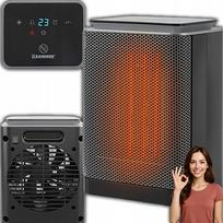 Keraminis elektrinis šildytuvas PTC 1500W su LED ekranu ir termostatu