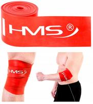Guminė mankštos juosta FB01 HMS, 2080 x 50 x 1,2 mm, 9 kg, raudona