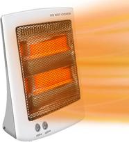 Infraraudonųjų spindulių kvarcinis šildytuvas APRICOT, 400/800 W, baltas