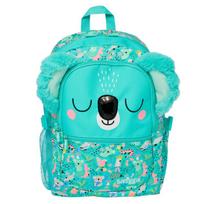 Smiggle Vaikiškas mokyklos kuprinė Didelio dydžio Mokinių Lauko Atsitiktinė Kuprinė Blue Black nose koala large schoolbag