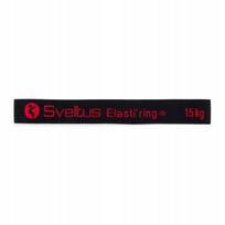 Guminė mankštos juosta Sveltus Elasti'ring 15 kg, juoda