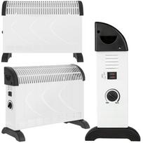 Elektrinis konvektorinis šildytuvas, 2000 W, su termostatu, energiją taupantis