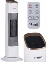 Keraminis šildytuvas Schmith, 1000W/2000W, su nuotolinio valdymo pultu