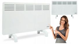 Elektrinis sieninis konvektorius, 1500 W, IP24, ekonomiškas ir nešiojamas