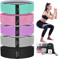 Atsparumo juostos XBrand FitLoops, 5 lygių, mankštai