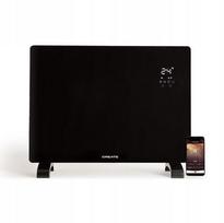 Elektrinis keraminis konvektorius su WiFi, stiklinis, 1500 W