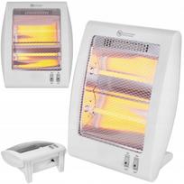 Kvarcinis elektrinis šildytuvas, 400W/800W, baltas