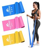 Elastinės FLINTRONIC mankštos juostos, 3/4 vnt., TPE