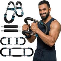Jėgos treniruoklis, 30–90 lb, su 3 pasipriešinimo lygiais, nugarai ir bicepsams