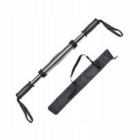 Krūtinės raumenų treniruoklis Power Twister, 40 kg, juodas, 60 cm