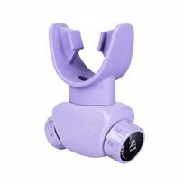 Kvėpavimo treniruoklis su reguliuojama apkrova, violetinis
