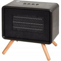 Keraminis Nor-Tec radiatorių šildytuvas su kojelėmis, 1500 W, laikmatis, juodas
